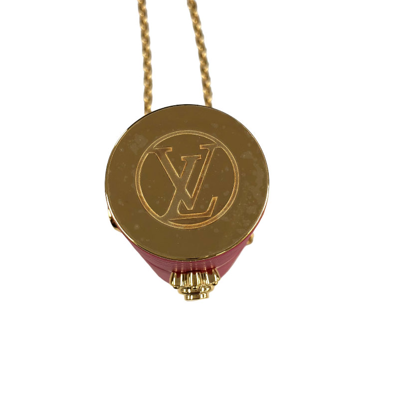 Louis vuitton deals lipstick necklace