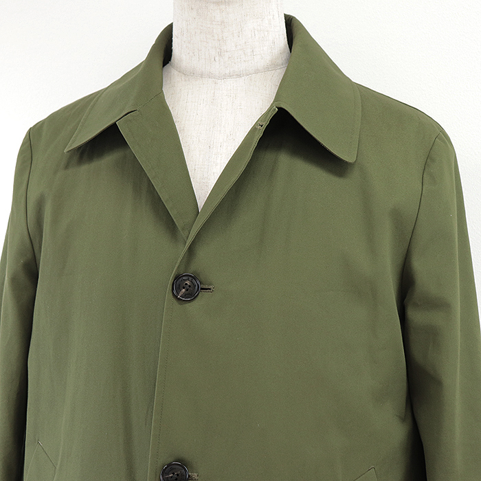 SALE Paul Smith 100％ Cotton Balmacaan Coat With Hunger Mens M2