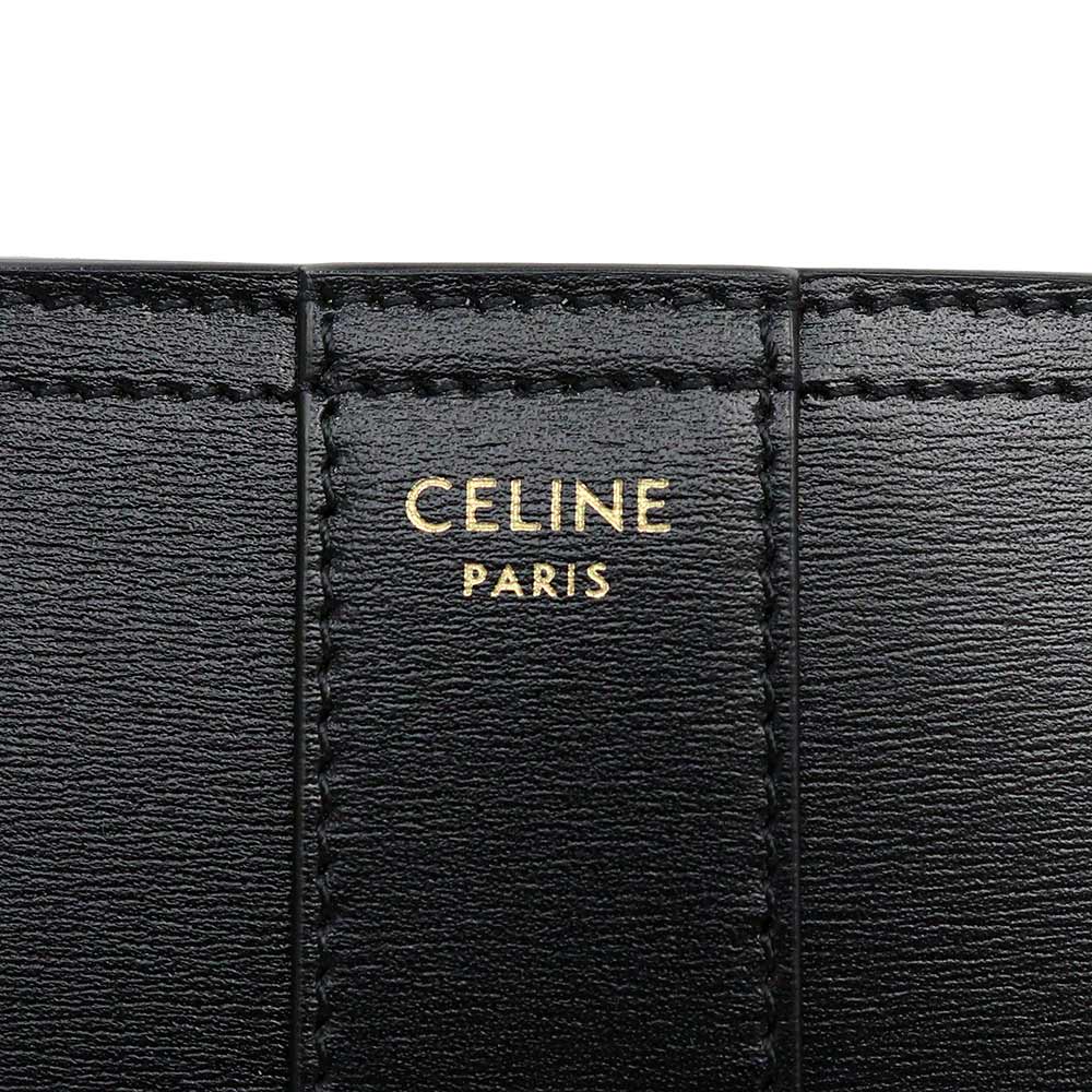 CELINE 黒 ポーチ/ペンケース ペンシルケース / トリオンフキャンバス - ブラック / タン | CELINE