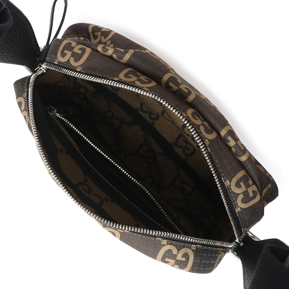 GUCCI GG Polyester Belt Bag GG Recycled Polyester , Ebony