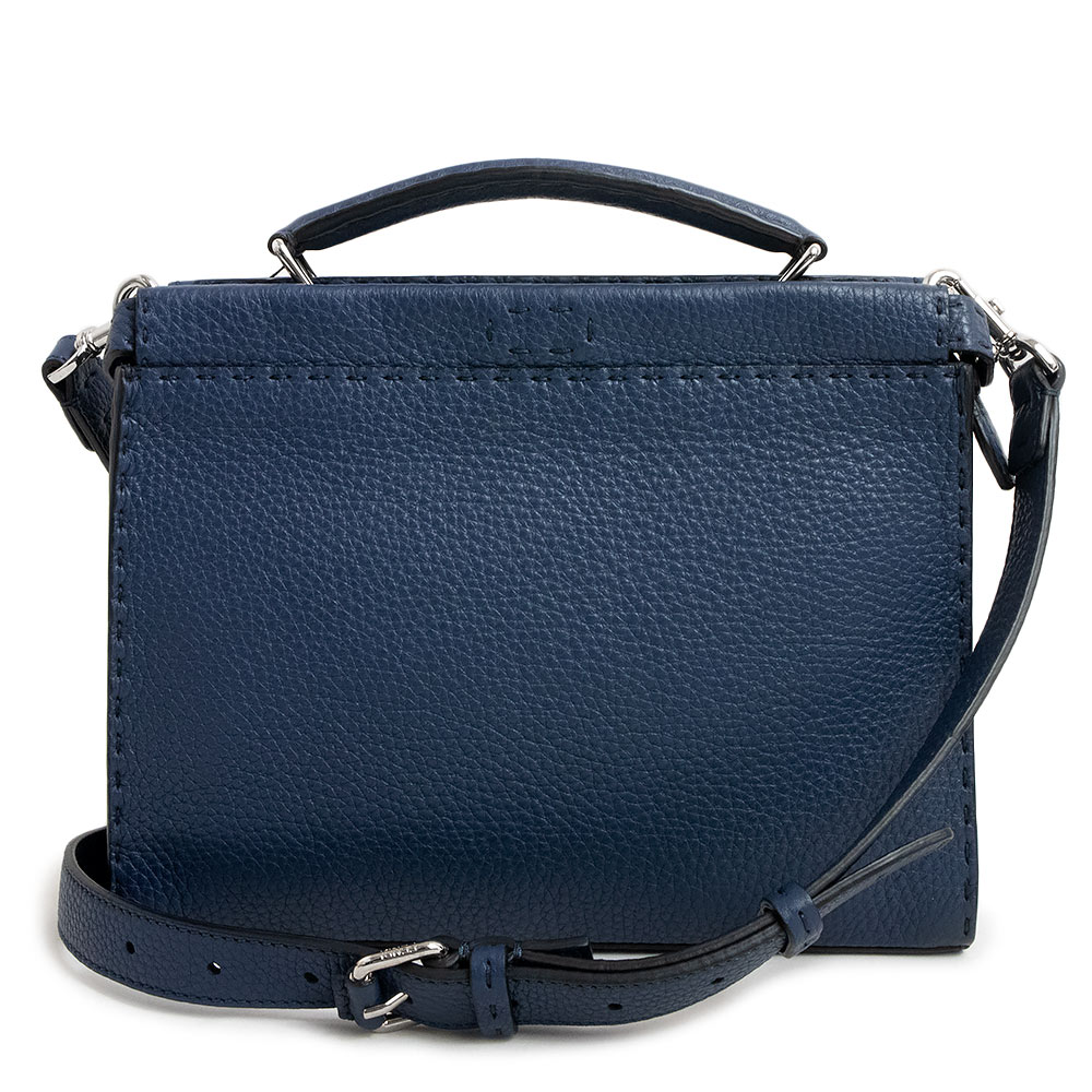 FENDI Selleria Peekaboo Fit Mini Handbag Roman calfskin