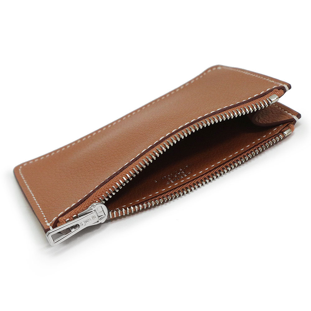HERMES Constance Slim Pochette Waist Bag Wallet Evercolor