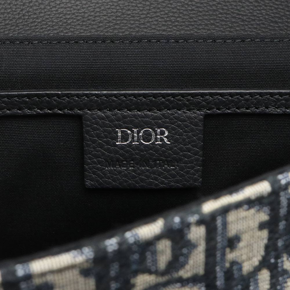 Dior| (1ADPO049YKK 672) Christian Dior Small messenger bag Dior Oblique Jacquard
