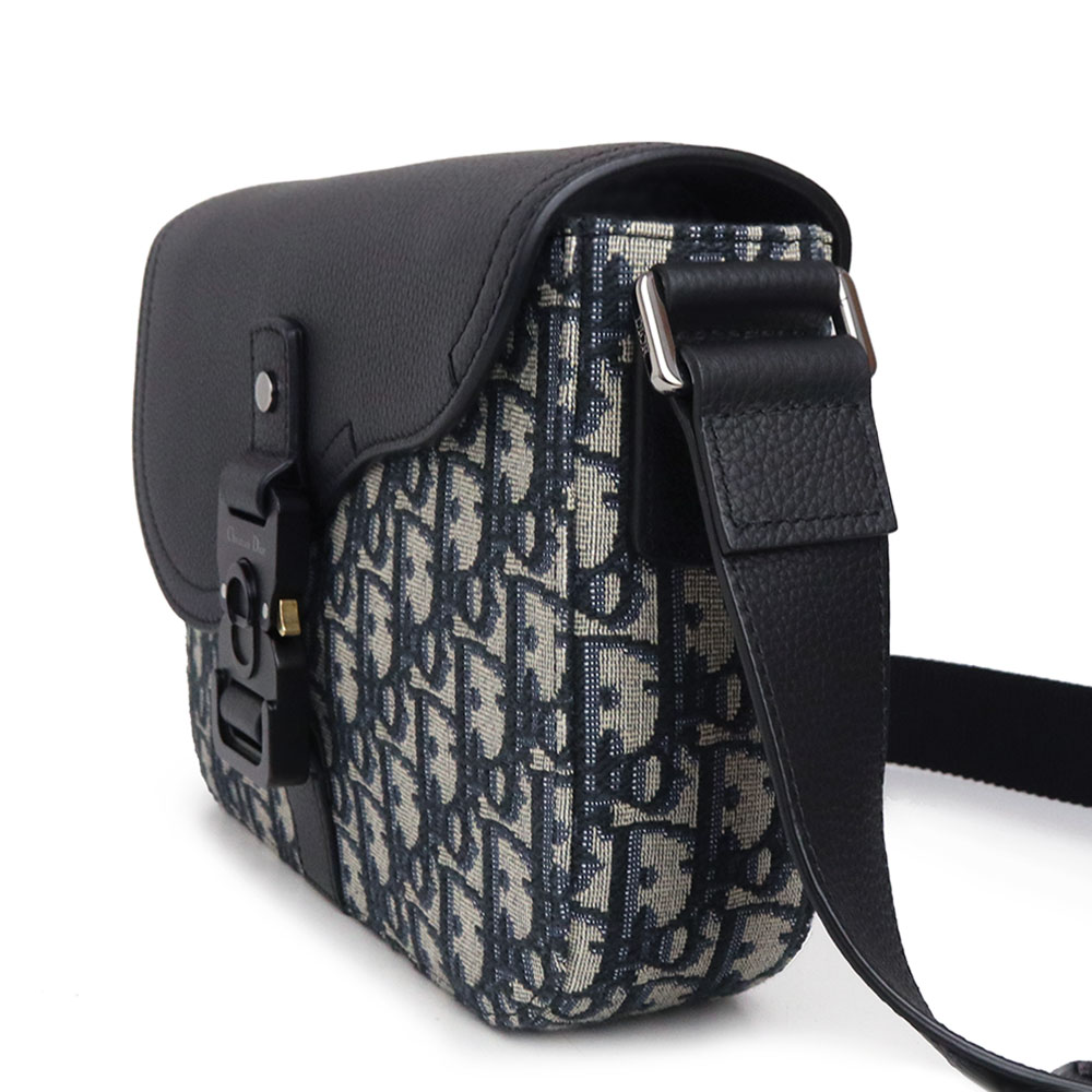 Christian Dior Small messenger bag Dior Oblique Jacquard