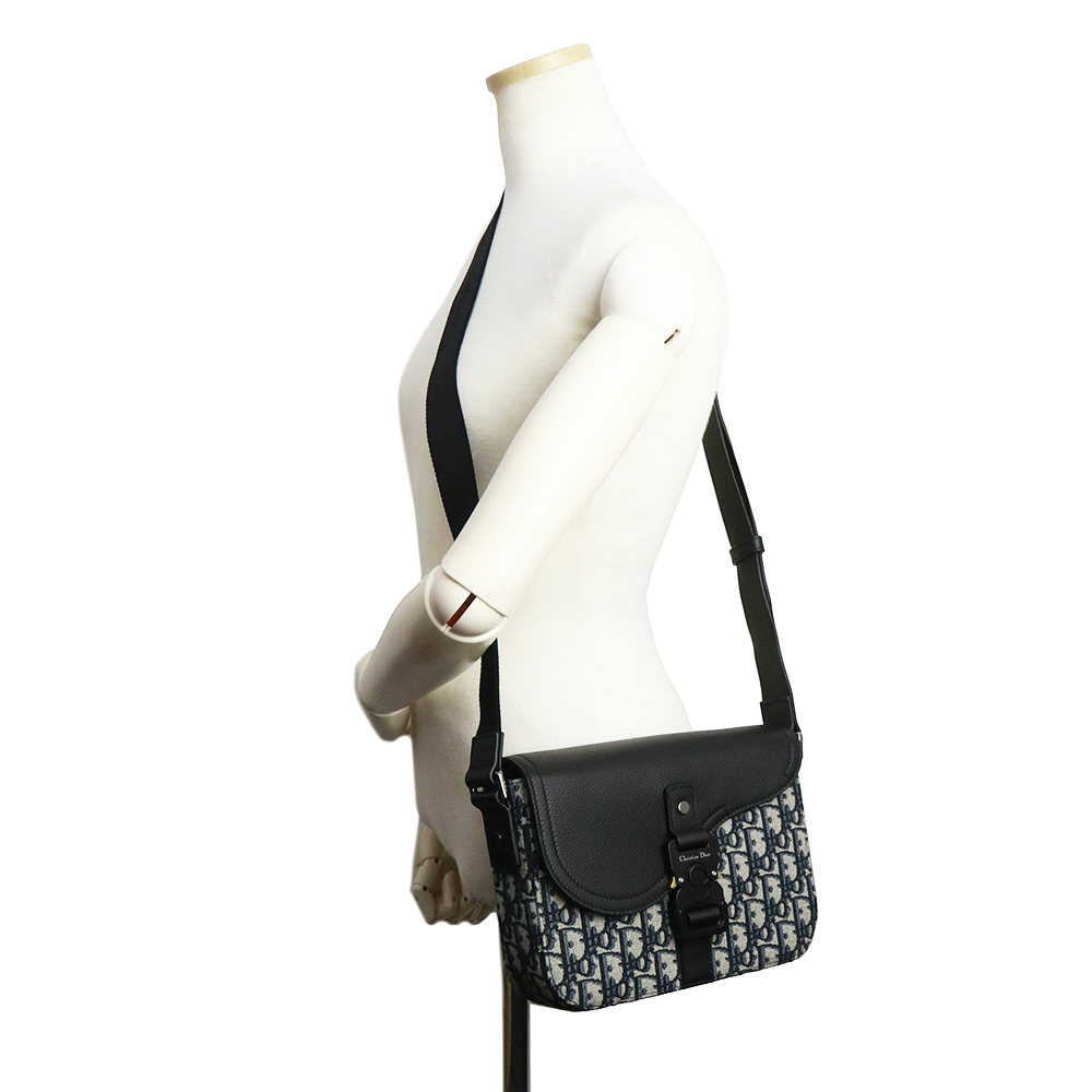 Christian Dior Small messenger bag Dior Oblique Jacquard