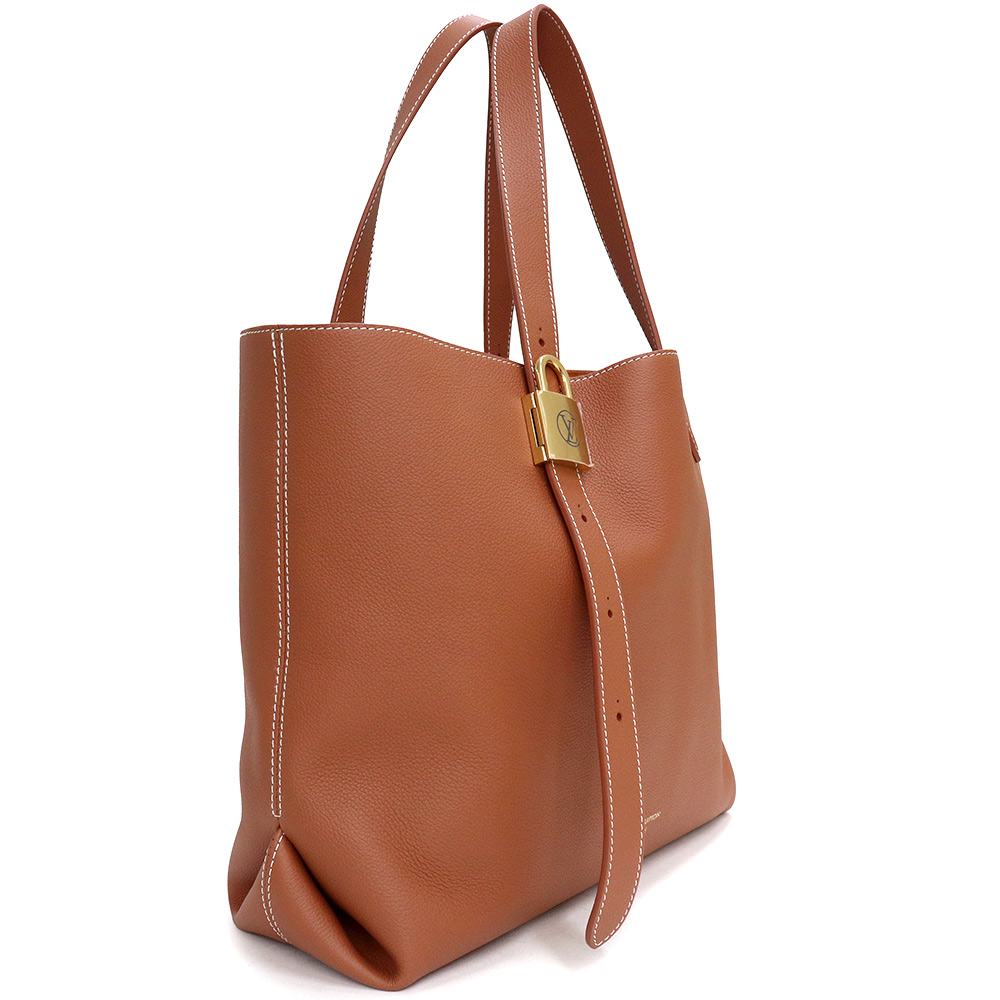 LOUIS VUITTON Lowkey Cabas MM Tote Grain calf leather