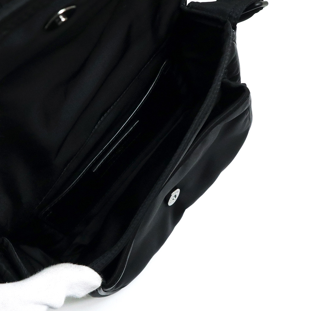 SAINT LAURENT Niki Small Messenger ECONYL Shoulder Bag