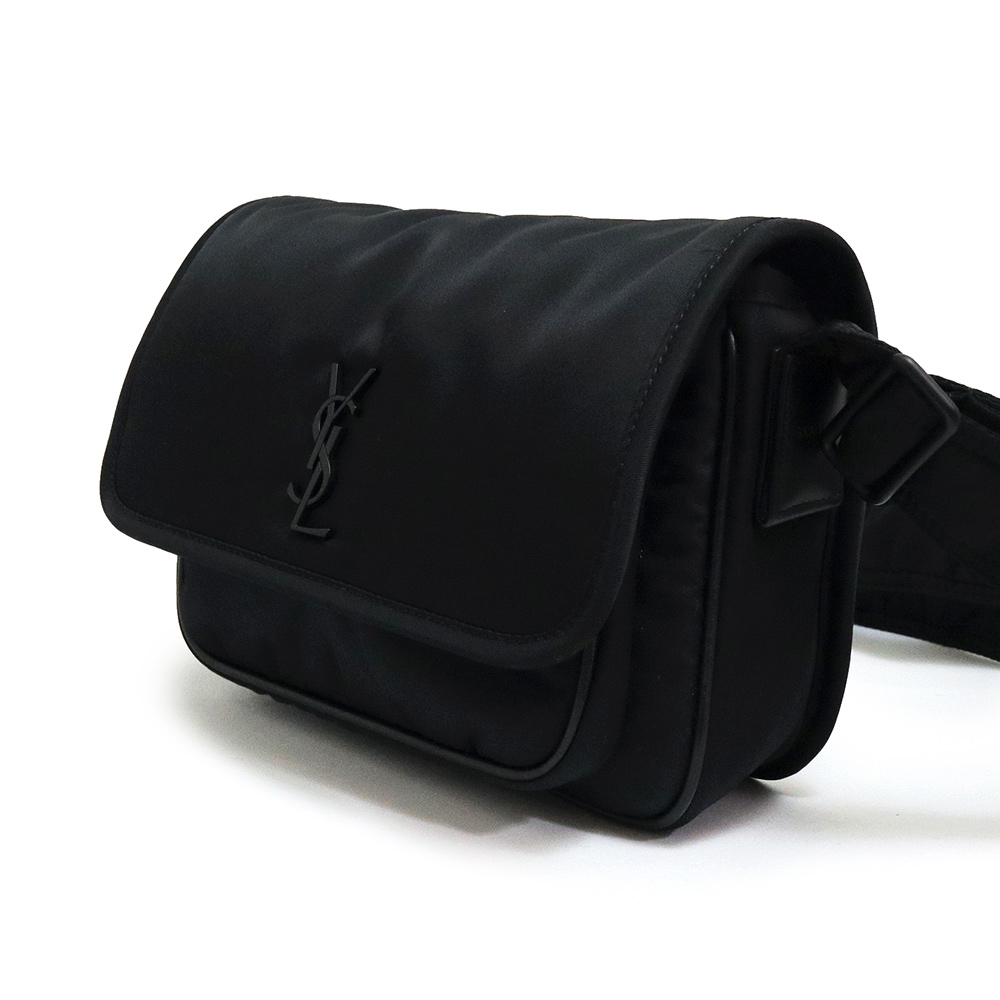 Saint Laurent / NIKI スモール エコニールメッセンジャーバッグ SAINT LAURENT Niki Small Messenger ECONYL Shoulder Bag