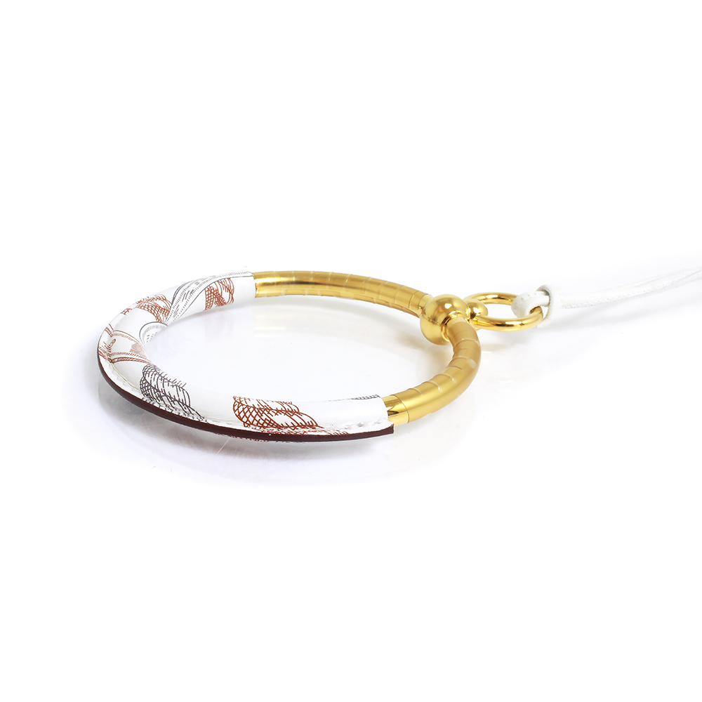 （HERMES）Loop Della Cavalleria pendant HERMES Loop Grand della Cavalleria Long necklace – kingram-japan
