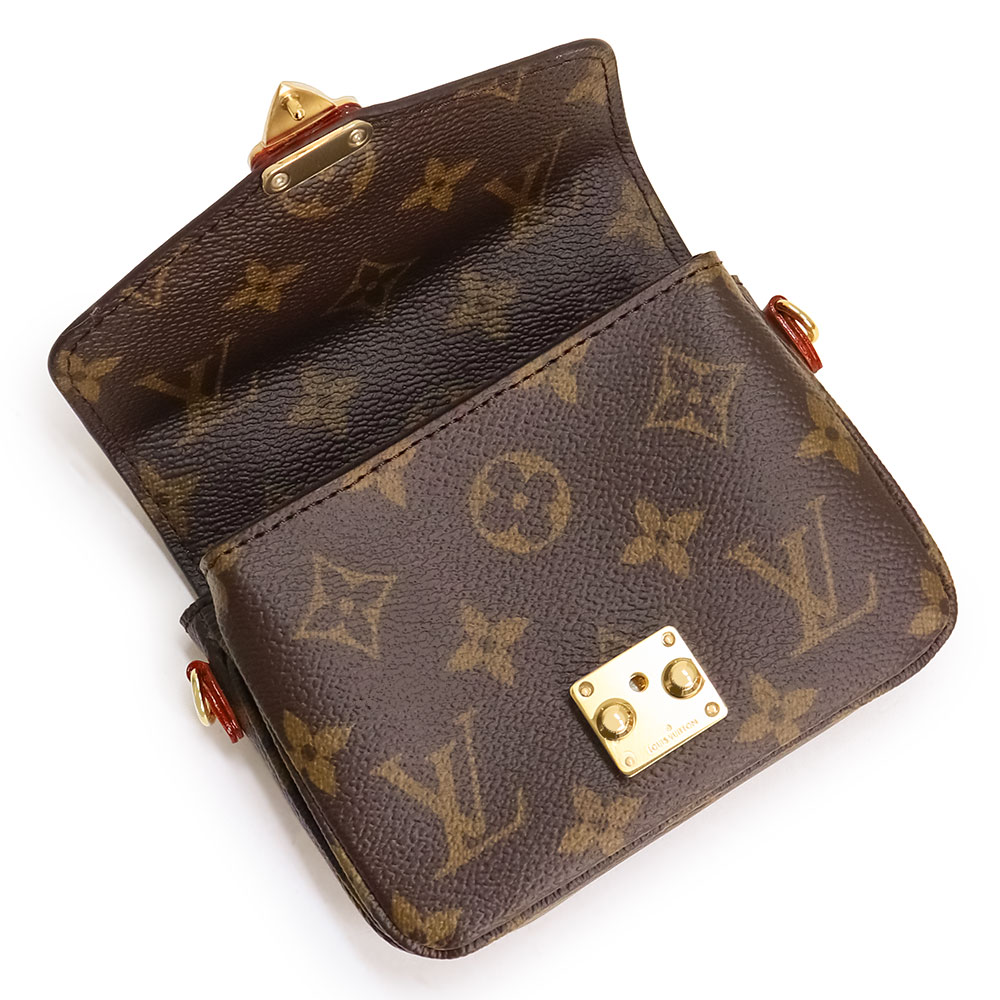 LOUIS VUITTON Micro Metis Pochette Monogram & VVN Leather