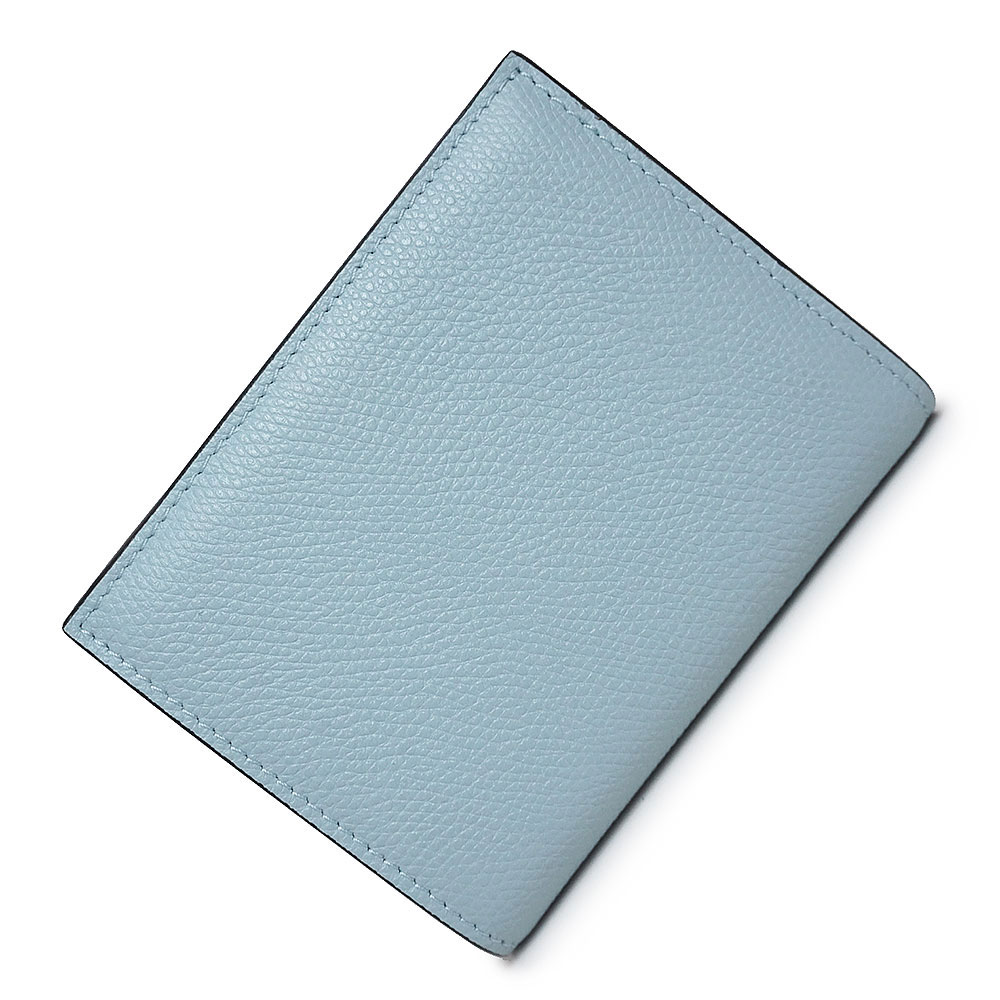 【Valentino Garavani】V-logo Compact wallet 4W2P0R39 SNP 74Z Valentino Garavani V Logo Signature Small Wallet Calfskin