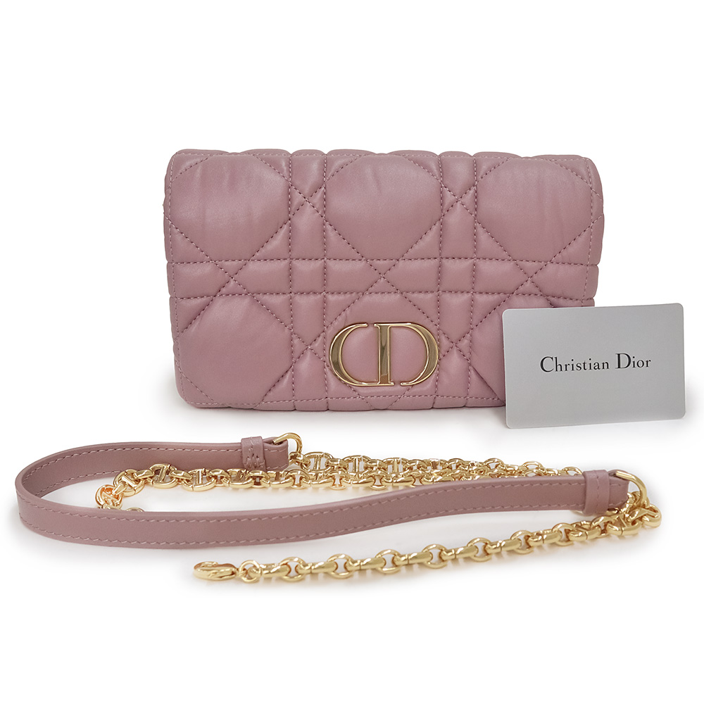 【直営・関税送料込】Medium Soft Dior Car Christian Dior quilted Caro Shoulder Bag Supple Cannage