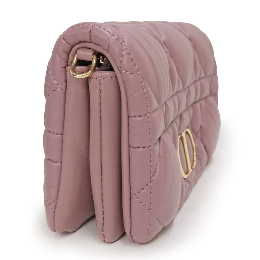 Christian Dior quilted Caro Shoulder Bag Supple Cannage