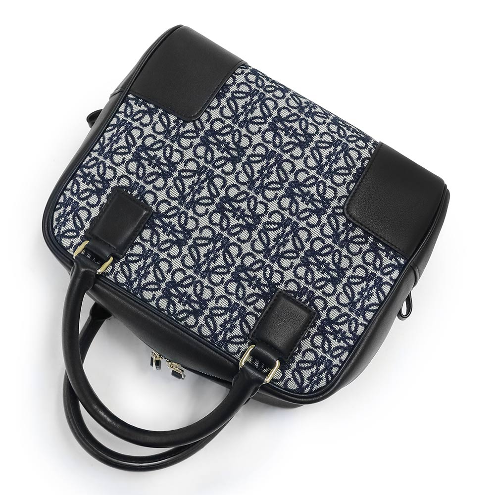 LOEWE アマソナ19 ネイビー LOEWE アマソナ19 ネイビー LOEWE AMAZONA(ロエベ アマソナ) バッグ