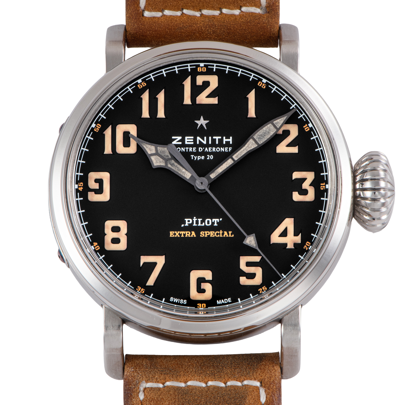 ZENITH Pilot Extra Special Tanaka 03.2431.3000/22.C738 with Box