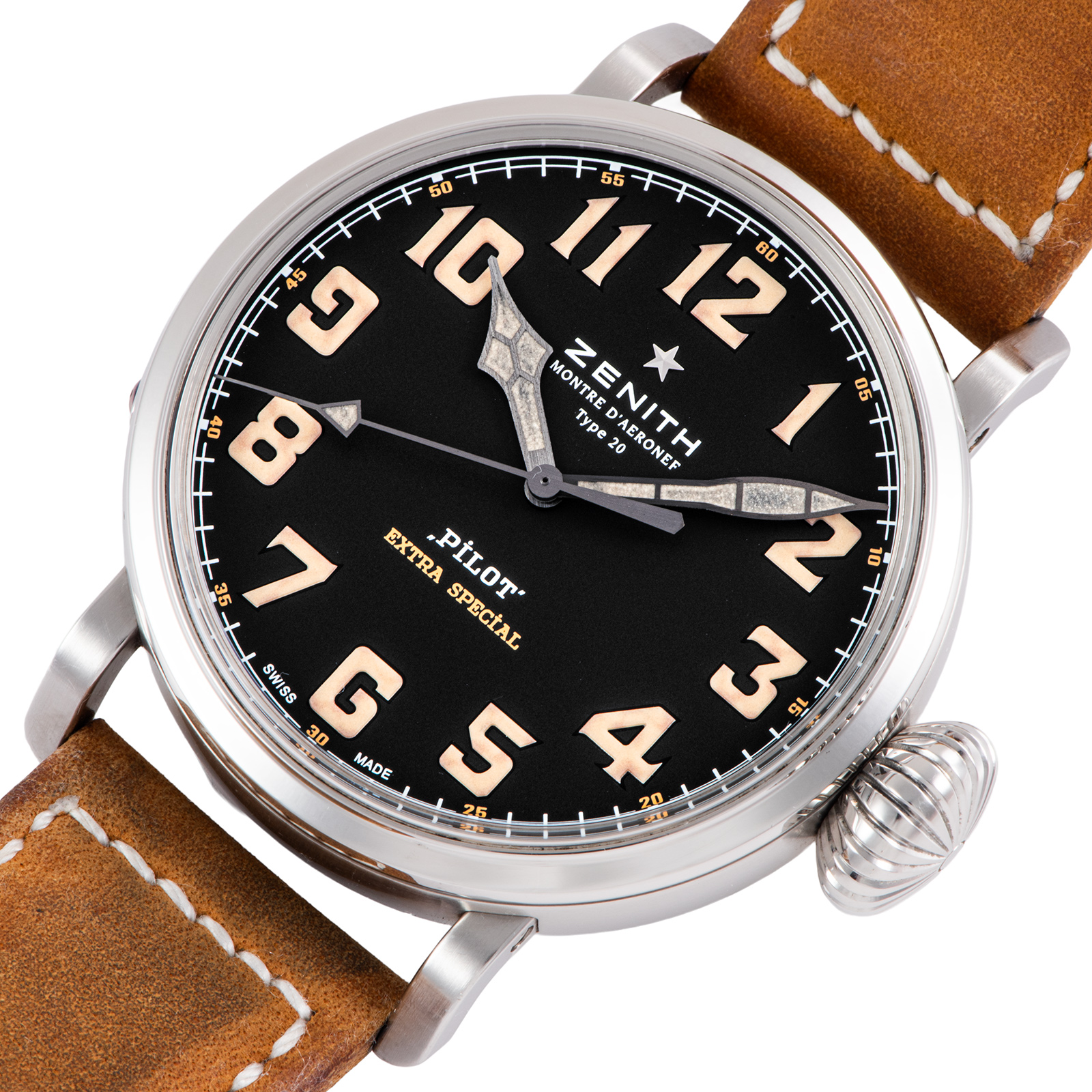 ZENITH Pilot Extra Special Tanaka 03.2431.3000/22.C738 with Box