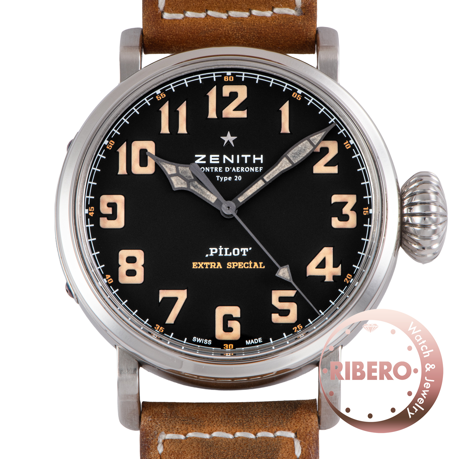 ZENITH Pilot Extra Special Tanaka 03.2431.3000/22.C738 with Box