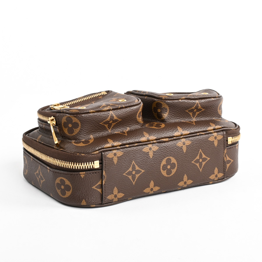 LOUIS VUITTON Utility crossbody M80446 Shoulder Bag Brown Women | eBay
