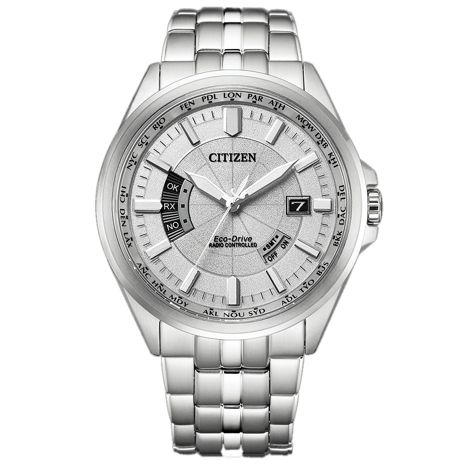 CITIZEN CB0011-69A エコ・ドライブ電波 シルバー Wrist watch