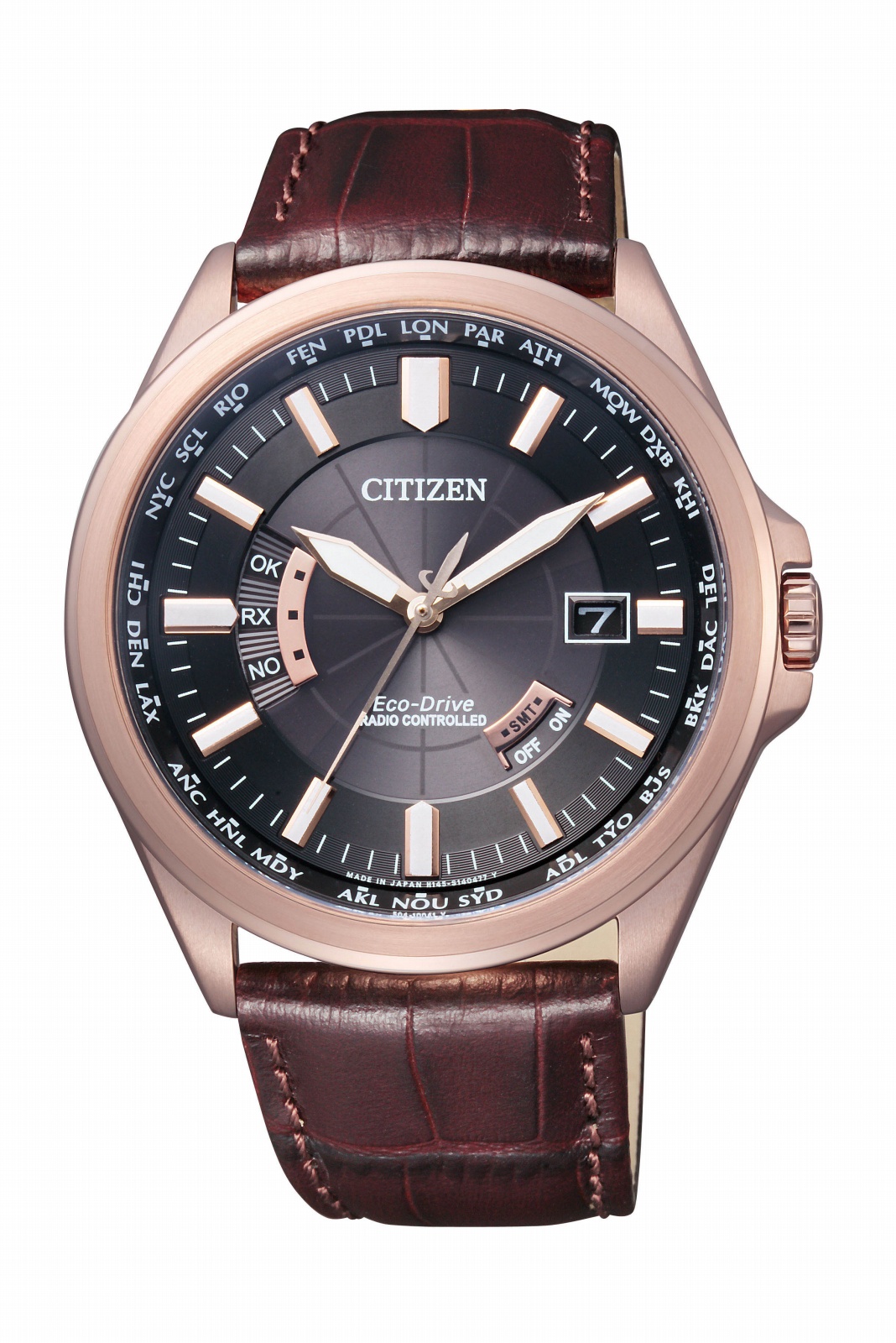 CITIZEN CB0012-07E エコ・ドライブ電波 ブラック Wrist watch