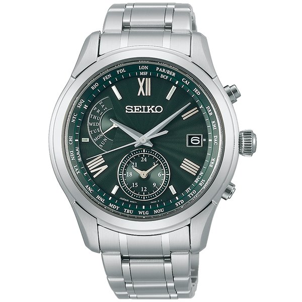 SEIKO SAGA307 Brights Dress Line Green Men s Wrist watch The