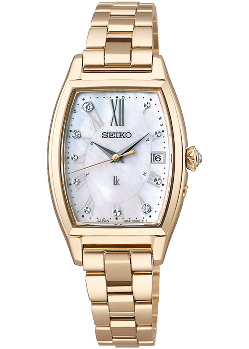 SEIKO SSQW074 Lukia Grow White Shell Ladies Wrist watch ー The