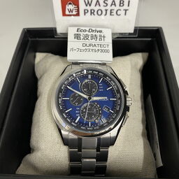 CITIZEN AT8040-57L アテッサ ブルー Wrist watch