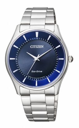 CITIZEN BJ6480-51L 電波ソーラー ネイビー Wrist watch