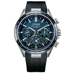 CITIZEN CC4050-18L アテッサ エコ・ドライブGPS衛星電波　ダブルダイレクトフライト ブルー メンズ 腕時計