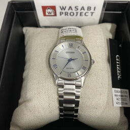 CITIZEN EM0400-51B エコ・ドライブ シルバー Wrist watch