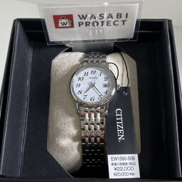 CITIZEN EW1580-50B エコ・ドライブ ホワイト Wrist watch