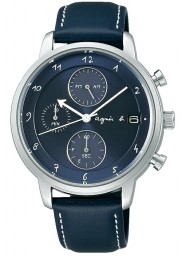 agnes b. FCRD996 agnes b.  Marcello ネイビー Wrist watch