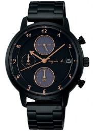 agnes b. FCRD997 agnes b.  Marcello ブラック Wrist watch