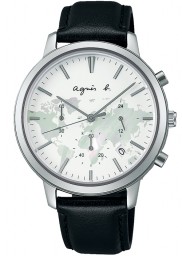 agnes b. FCRT719 agnes b.  Marcello ホワイト Wrist watch