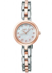 agnes b. FCSD994 agnes b. ホワイトシェル Wrist watch