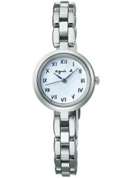 agnes b. FCSD996 agnes b. ホワイトシェル Wrist watch