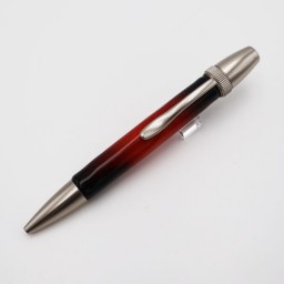 油性ボールペン Air Brush Wood Pen ブラックチェリー 山桜 bungunomori-0027