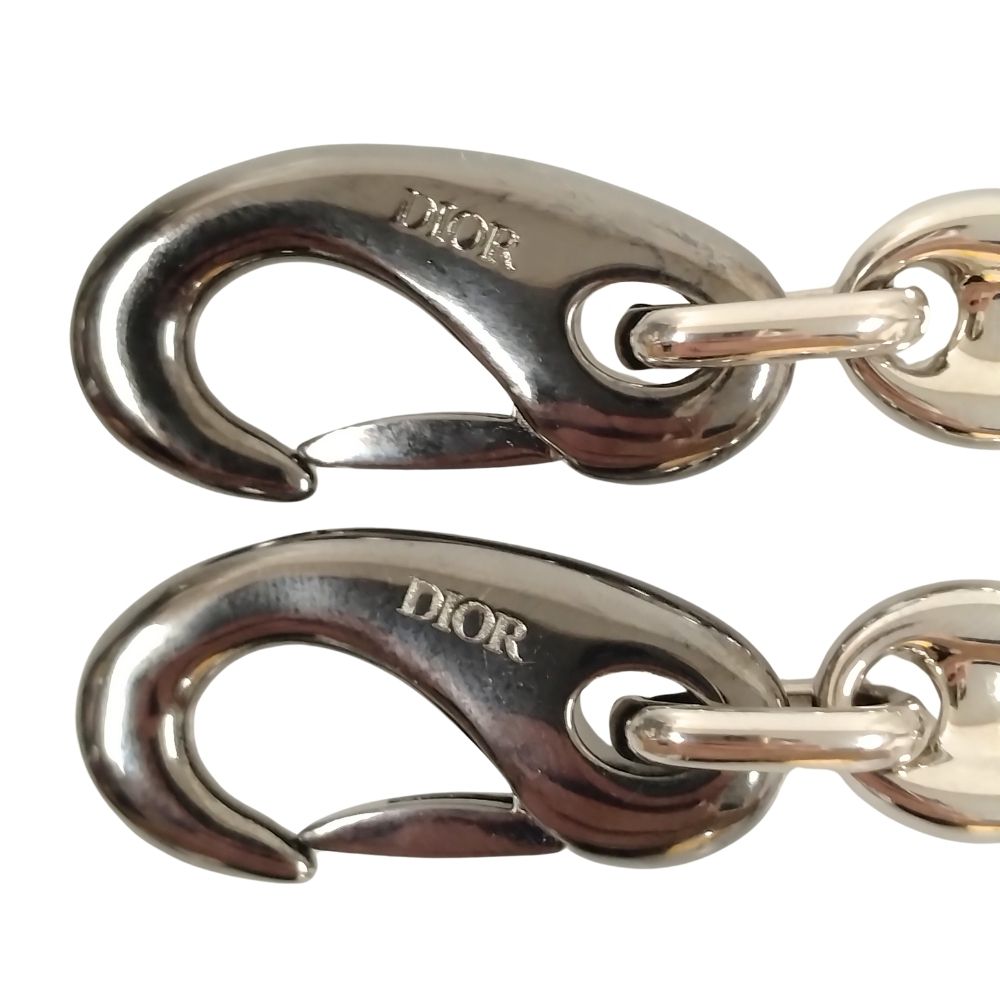 DIOR N2062HOMMT Cylinder Cannage Necklace Genuine / 34761 | eBay