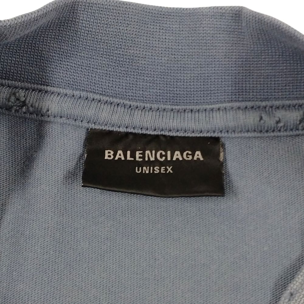 BALENCIAGA チェックホタンミティシャツトレス 675427TKM40 6167 BALENCIAGA 24SS 764235 SNBN Medium Fit Tee Vintage