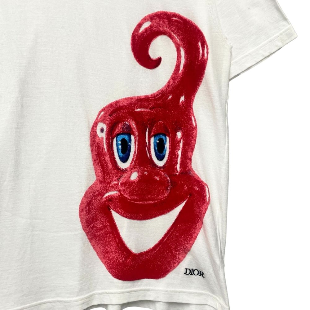 DIOR×KENNY SCHARF 193J650A0700 T-shirt white L Genuine