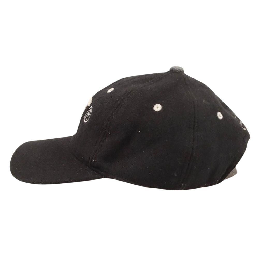 帽子 WTAPS 18AW T-6 MELTON CAP BLACK WTAPS 18AW T-6 CAP WOPO MELTON WT logo patch cap Genuine