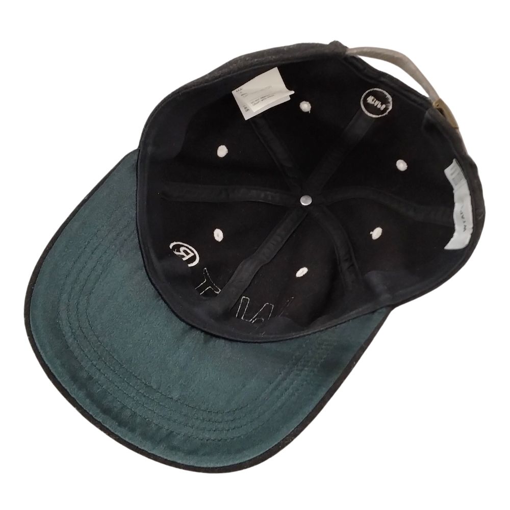 帽子 WTAPS 18AW T-6 MELTON CAP BLACK WTAPS 18AW T-6 CAP WOPO MELTON WT logo patch cap Genuine