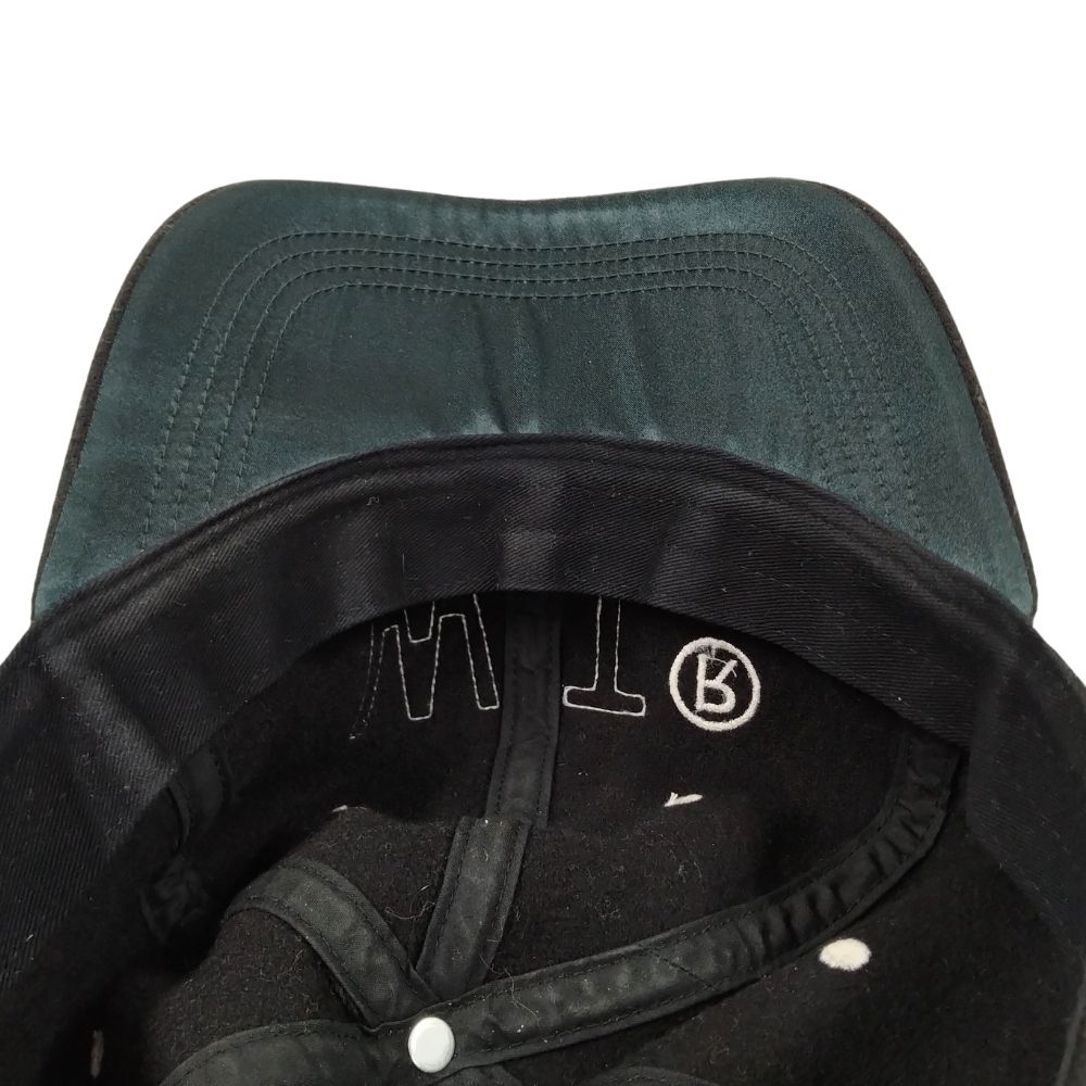 WTAPS 18AW T-6 CAP WOPO MELTON WT logo patch cap Genuine