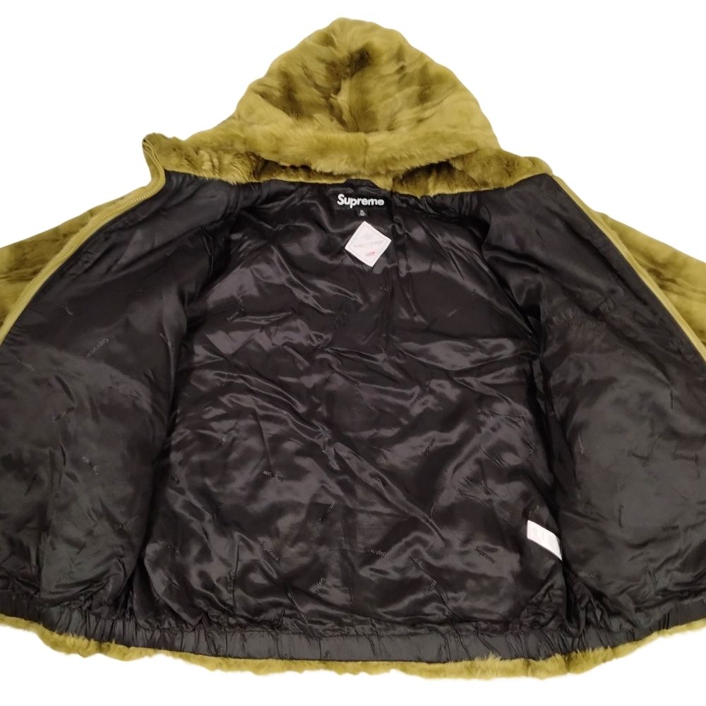 Supreme Faux Fur Hooded Jacket 