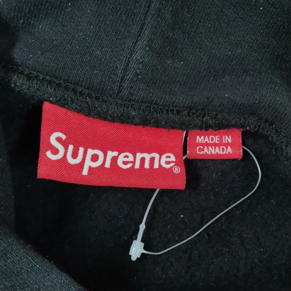 SUPREME Cat in the Hat Hooded Sweatshirt Parker black L