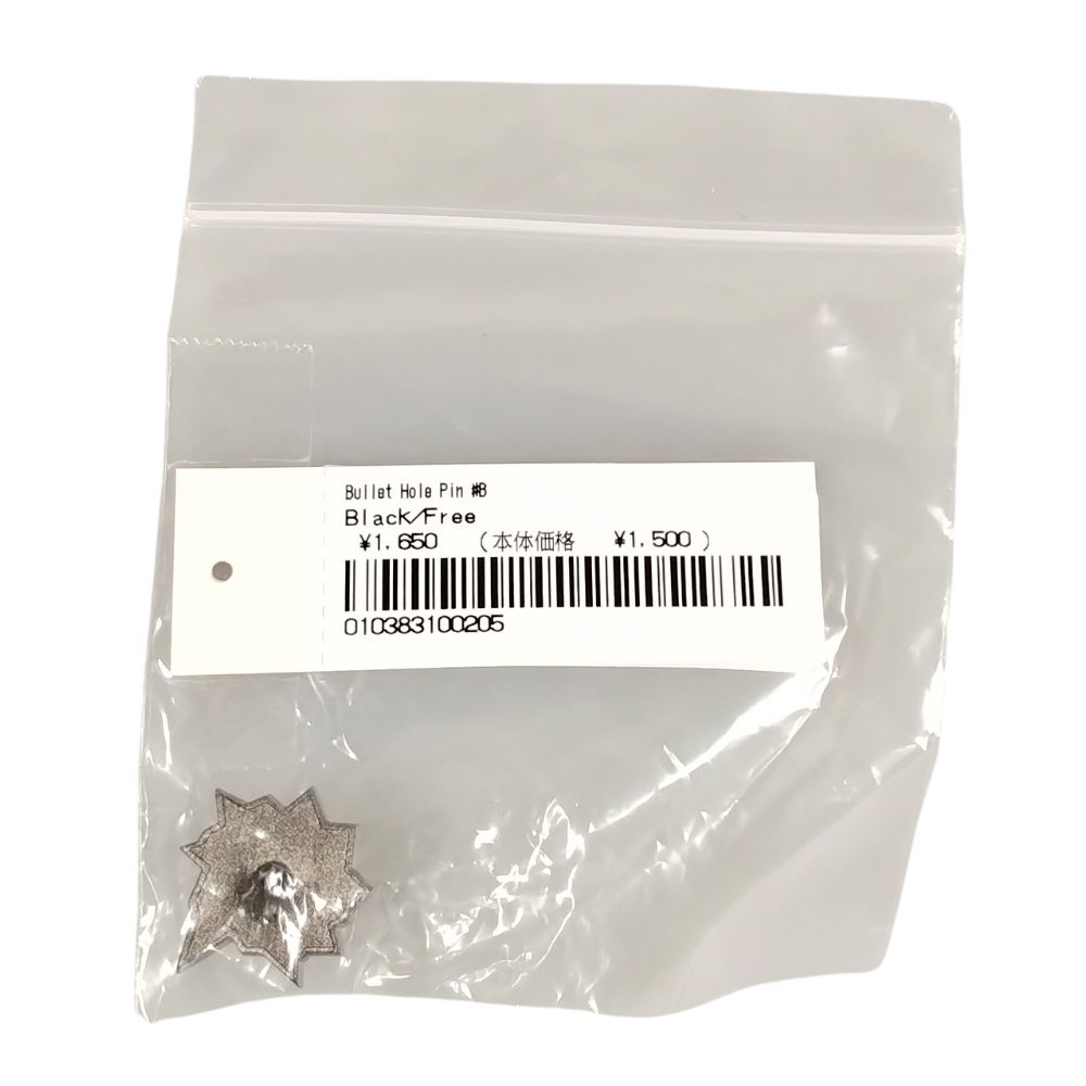 SUPREME 25SS Nate Lowman Bullet Hole Pin black Genuine