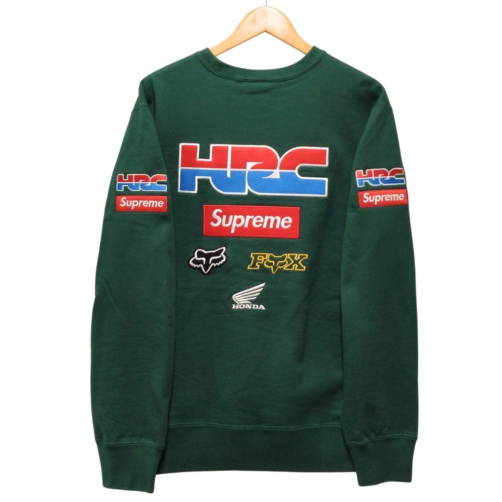Supreme Honda Fox Racing Crewneck Lサイズ Supreme Honda Fox Racing