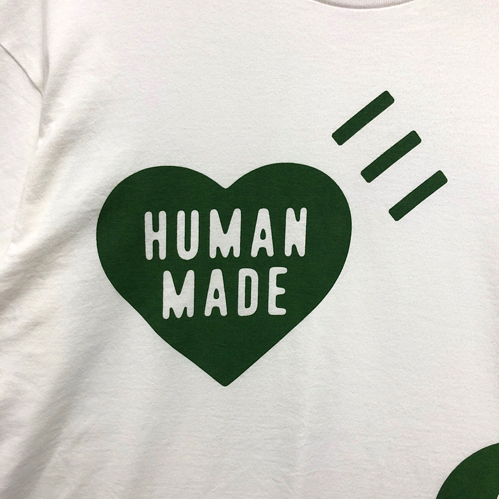 当社の HUMAN MADE BIG HEART T-SHIRT Green | rpagrimensura.com.ar