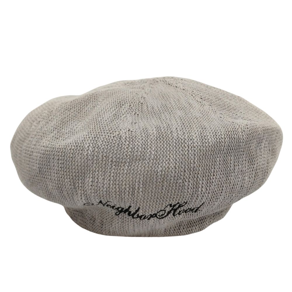 新品 未使用品 NEIGHBORHOOD SUMMER BERET Neighborhood Men's Summer Beret in Black Neighborhood