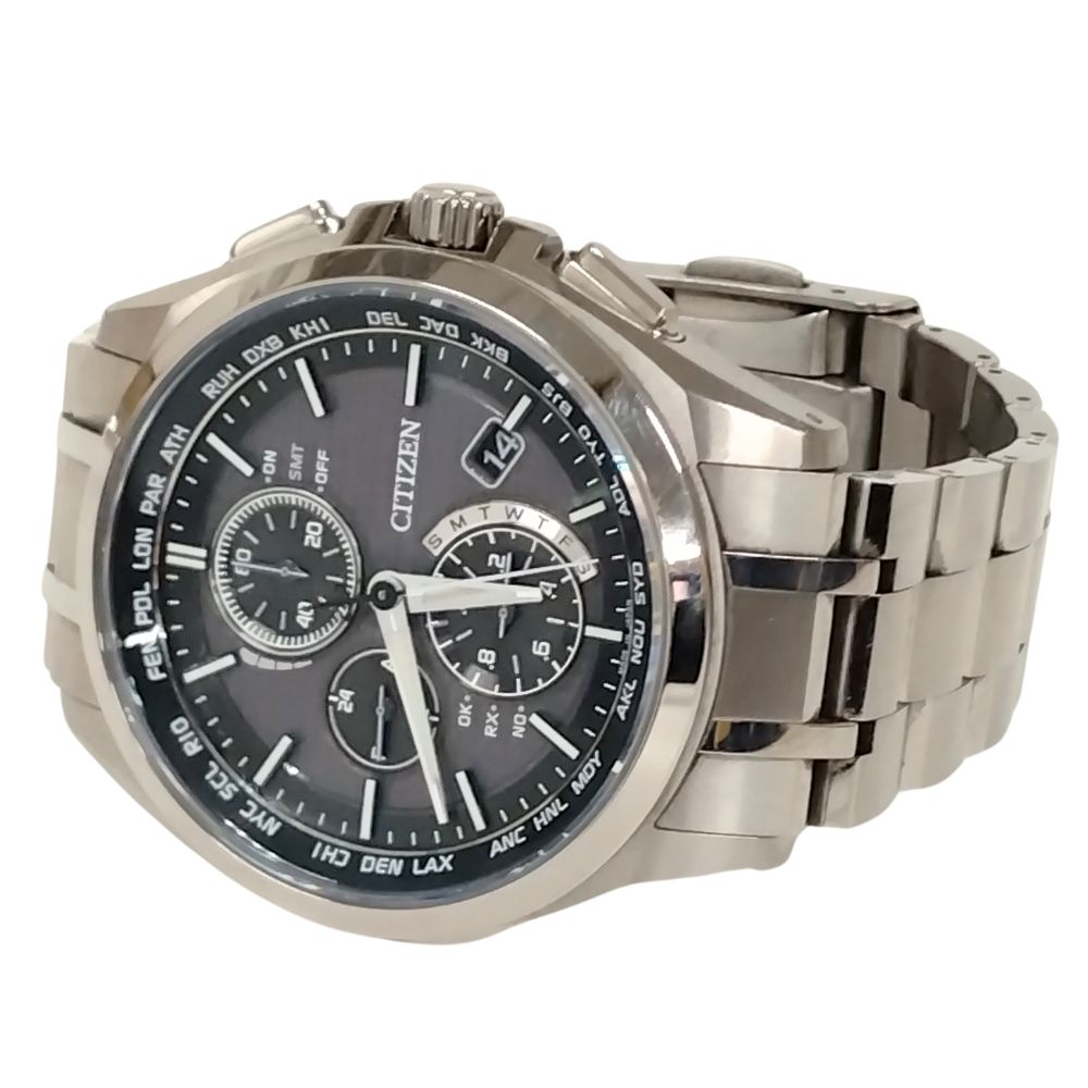 CITIZEN H804-T018696 ATESSA Direct Flight Watches Silver